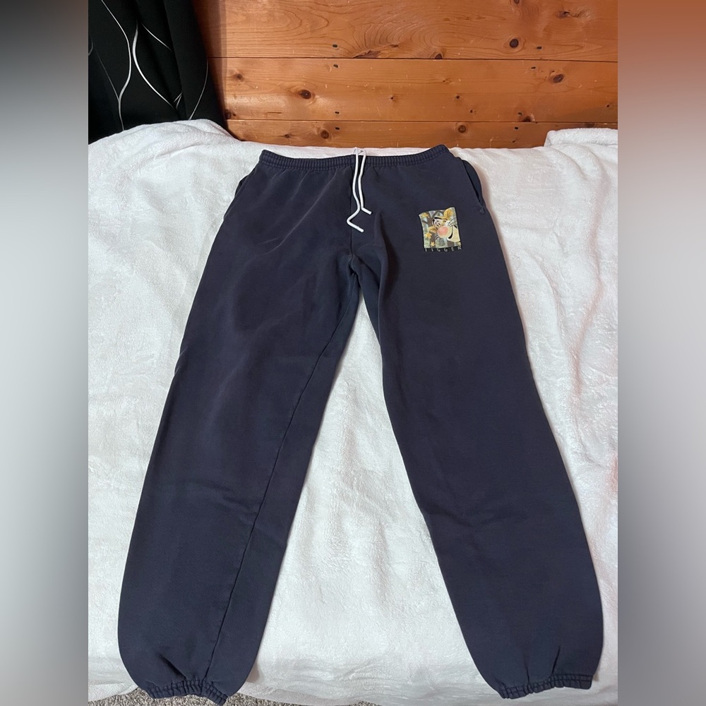 Vintage 90s Disney Navy Blue Mens Sweatpants